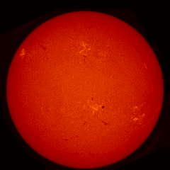 Image of Sun's chromosphere