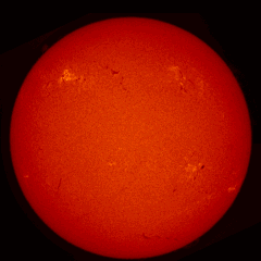 Image of Sun's chromosphere