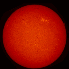 Image of Sun's chromosphere