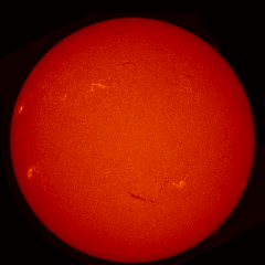 Image of Sun's chromosphere