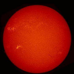 Image of Sun's chromosphere