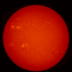 Image of Sun's chromosphere