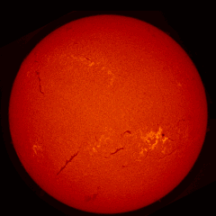 Image of Sun's chromosphere