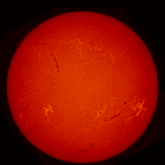 Image of Sun's chromosphere