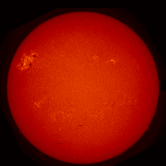 Image of Sun's chromosphere