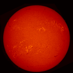 Image of Sun's chromosphere