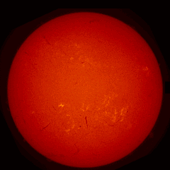 Image of Sun's chromosphere