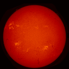 Image of Sun's chromosphere