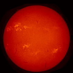 Image of Sun's chromosphere