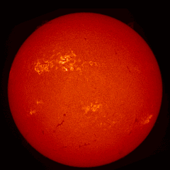 Image of Sun's chromosphere