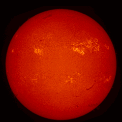 Image of Sun's chromosphere