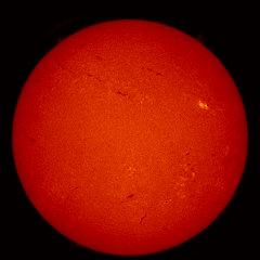 Image of Sun's chromosphere