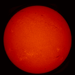 Image of Sun's chromosphere