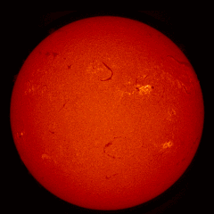 Image of Sun's chromosphere