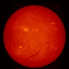 Image of Sun's chromosphere