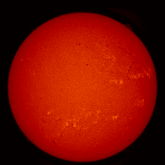 Image of Sun's chromosphere