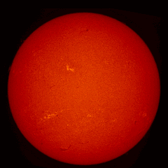 Image of Sun's chromosphere