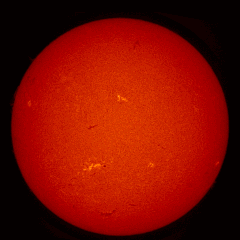 Image of Sun's chromosphere