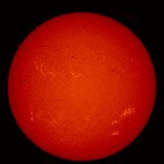 Image of Sun's chromosphere