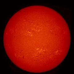 Image of Sun's chromosphere