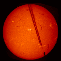 Image of Sun's chromosphere