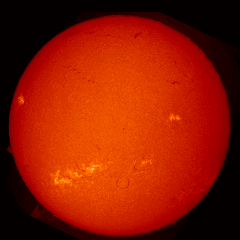 Image of Sun's chromosphere