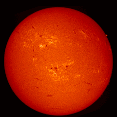 Image of Sun's chromosphere