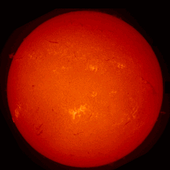 Image of Sun's chromosphere