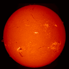 Image of Sun's chromosphere