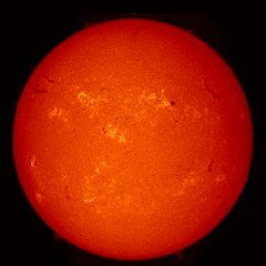 Image of Sun's chromosphere