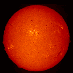 Image of Sun's chromosphere