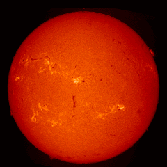 Image of Sun's chromosphere