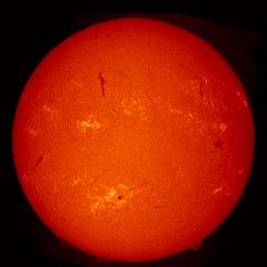 Image of Sun's chromosphere