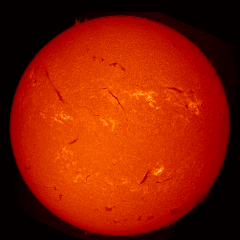 Image of Sun's chromosphere