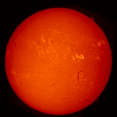 Image of Sun's chromosphere