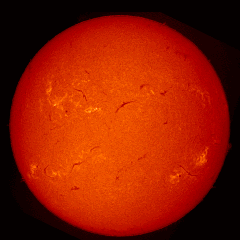 Image of Sun's chromosphere