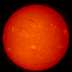 Image of Sun's chromosphere