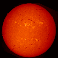 Image of Sun's chromosphere