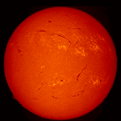 Image of Sun's chromosphere