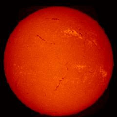 Image of Sun's chromosphere