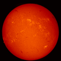 Image of Sun's chromosphere