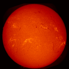 Image of Sun's chromosphere