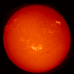 Image of Sun's chromosphere