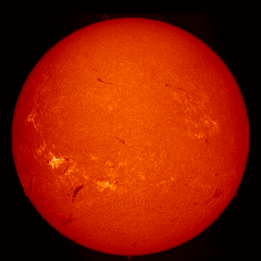 Image of Sun's chromosphere