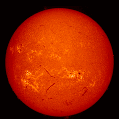 Image of Sun's chromosphere