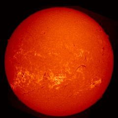 Image of Sun's chromosphere