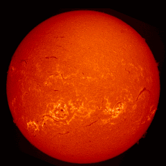 Image of Sun's chromosphere