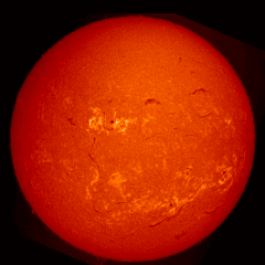 Image of Sun's chromosphere