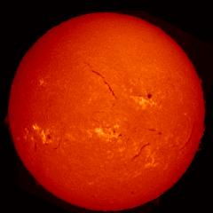 Image of Sun's chromosphere