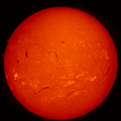 Image of Sun's chromosphere